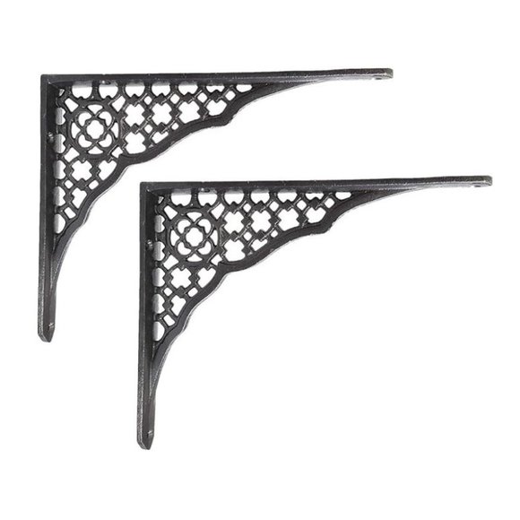 COPY - 2 pieces steel shelf brackets - Picture 1 of 3